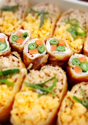 お弁当に！★にんじんといんげんの肉巻き★-レシピのメイン写真
