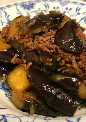 油使わず❤️ナスの肉味噌いため-レシピのメイン写真
