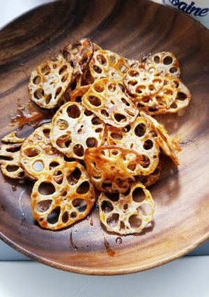 簡単♪♪れんこんチップの甘辛仕立て♡-レシピのメイン写真