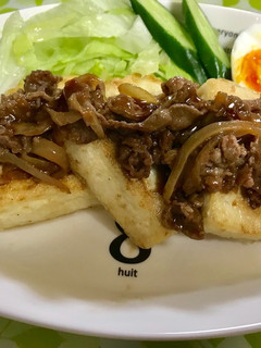 焼肉のタレで豆腐ステーキ♪-レシピのメイン写真