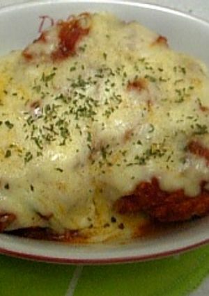 ♡トマトハンバーググラタン♡バジル風味-レシピのメイン写真