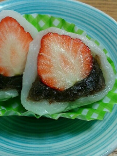 お持たせの「いちご大福」-レシピのメイン写真