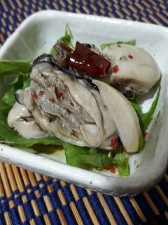 牡蠣のコンフィ-レシピのメイン写真