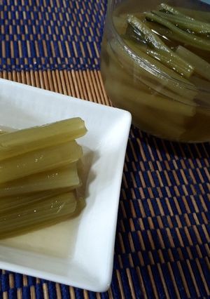 セリの風味を生かした薄味煮（下処理含む）-レシピのメイン写真