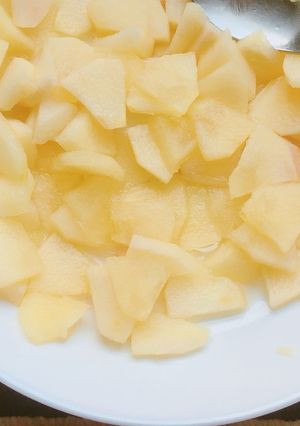 レンジで♬りんごの甘煮→❤アレンジ対応-レシピのメイン写真