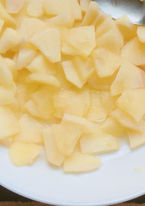 レンジで♬りんごの甘煮→❤アレンジ対応-レシピのメイン写真