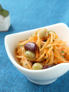 〈くらし薬膳〉にんじんと豆のマリネ-レシピのメイン写真