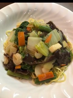 簡単!海鮮あんかけ焼そば-レシピのメイン写真