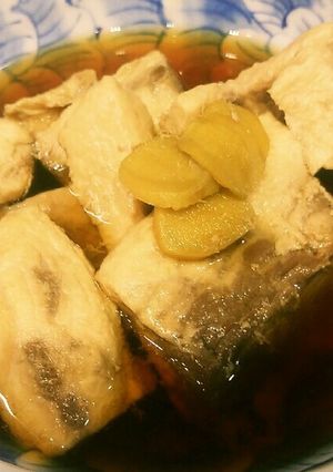 カジキマグロの煮付け　甘辛醤油味！-レシピのメイン写真