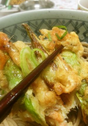川海老とアスパラのかき揚げ　簡単早い！-レシピのメイン写真