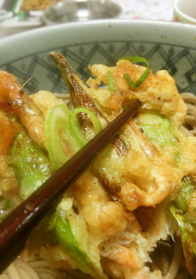 川海老とアスパラのかき揚げ　簡単早い！-レシピのメイン写真