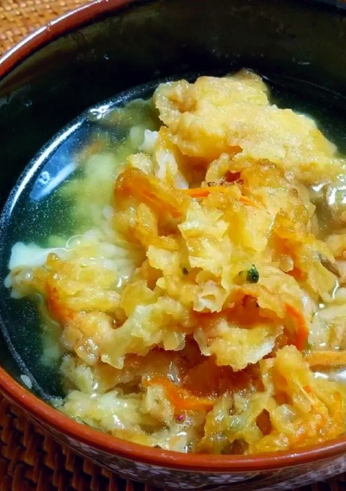 天丼あと茶漬け-レシピのメイン写真