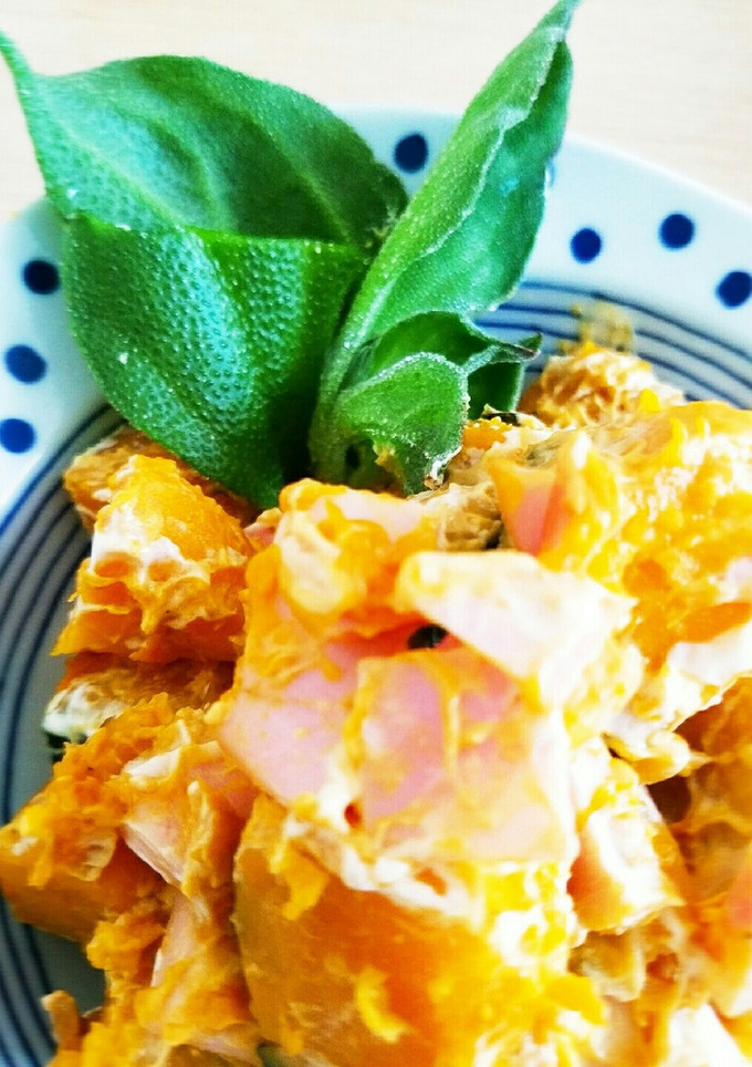 かぼちゃの煮物リメイク♡-レシピのメイン写真