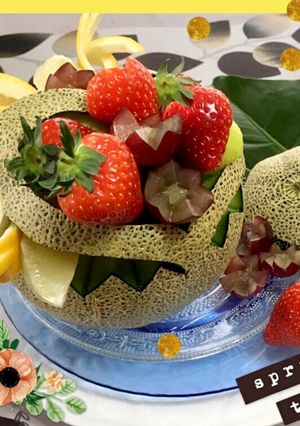 美味しくて美肌になれちゃう♡ハートメロン-レシピのメイン写真