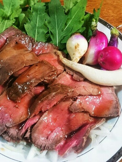 基本のローストビーフ(炊飯器で低温調理)-レシピのメイン写真