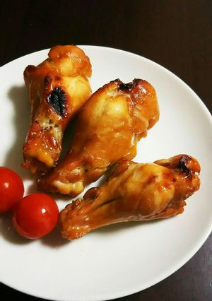 グリルで‼簡単♪生姜風味の手羽元焼き-レシピのメイン写真