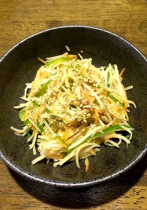 とにかく簡単！じゃがいものせん切り炒め-レシピのメイン写真