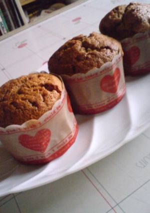 ふんわりチョコカップケーキ-レシピのメイン写真
