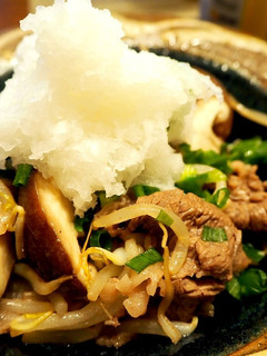 牛肉とシイタケのあっさりポン酢-レシピのメイン写真