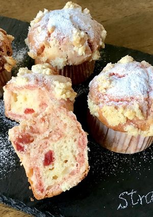 いちごのチーズマフィン-レシピのメイン写真