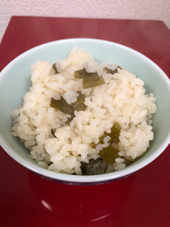 生茎わかめご飯-レシピのメイン写真