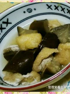 なすと油揚げの煮物-レシピのメイン写真