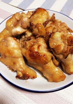 お手軽 手羽元の甘辛煮-レシピのメイン写真