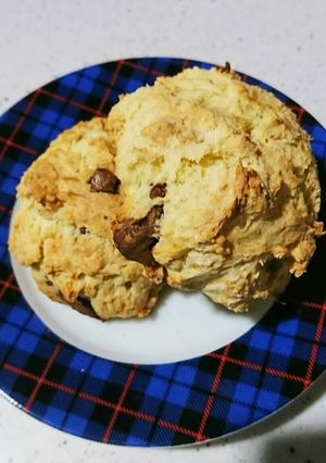 サクッと混ぜて作るチョコバナナスコーン-レシピのメイン写真