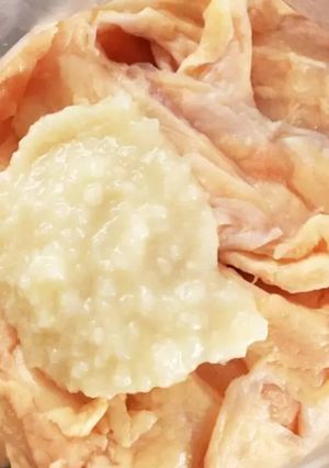 鶏皮の塩麹漬け-レシピのメイン写真