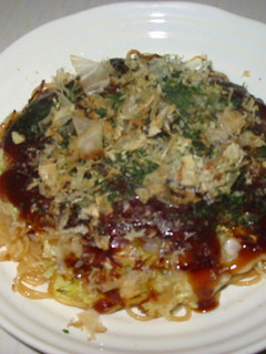 パスタでアレンジ☆広島焼き風!?-レシピのメイン写真
