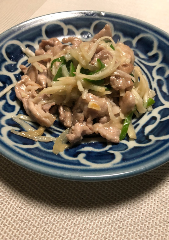 豚肉と千切り大根のちょっと酢炒め-レシピのメイン写真