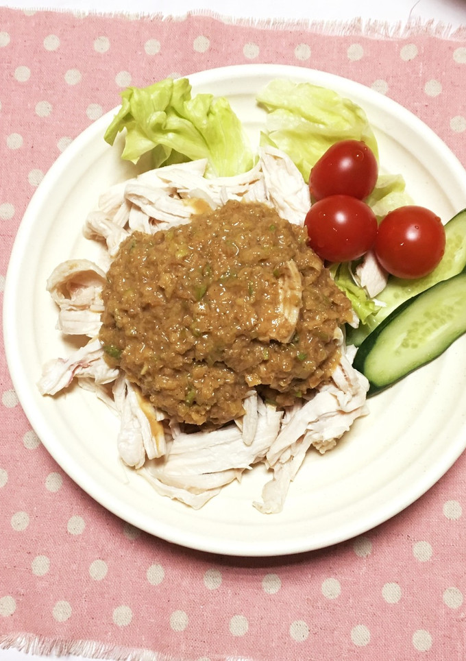 ムネ肉でもしっとり蒸し鶏-レシピのメイン写真