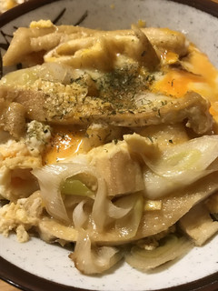 お揚げがあればできる☆きつね玉子丼-レシピのメイン写真