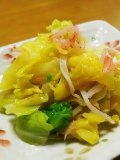 春キャベツとカニかまの甘酢和え-レシピのメイン写真