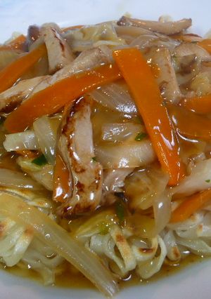パリッとした麺で♪餡かけうどん-レシピのメイン写真