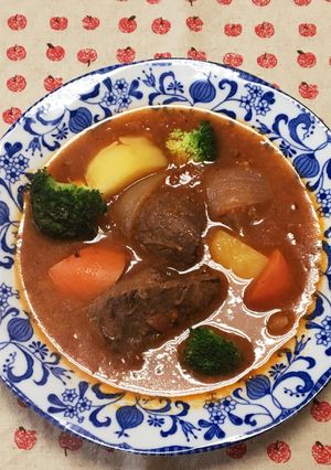 牛すじでトロトロビーフシチュー風-レシピのメイン写真