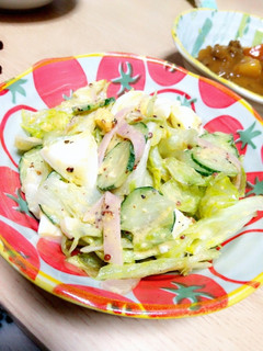 ☆レタスでさっぱり!粒マスタードサラダ☆-レシピのメイン写真