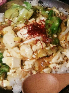 余った餃子あんdeリメイク♥麻婆豆腐♥-レシピのメイン写真