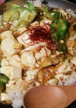 余った餃子あんdeリメイク♥麻婆豆腐♥-レシピのメイン写真