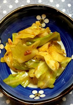キャベツのごまラー油和え（粉ラー油）-レシピのメイン写真