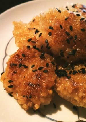 タイ米で、もちもち焼きおにぎり-レシピのメイン写真