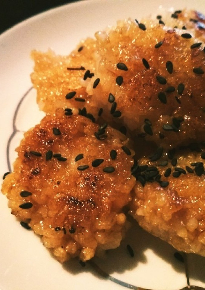 タイ米で、もちもち焼きおにぎり-レシピのメイン写真