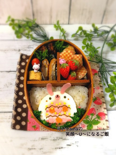 イースターエッグ☆目玉焼きde簡単うさぎ-レシピのメイン写真