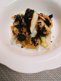 メンマと焼きネギの和え物-レシピのメイン写真