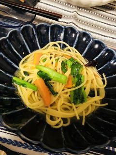 簡単 菜の花 ペペロンチーノ-レシピのメイン写真