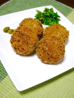 簡単!枝豆ゴロゴロ☆メンチコロッケ-レシピのメイン写真