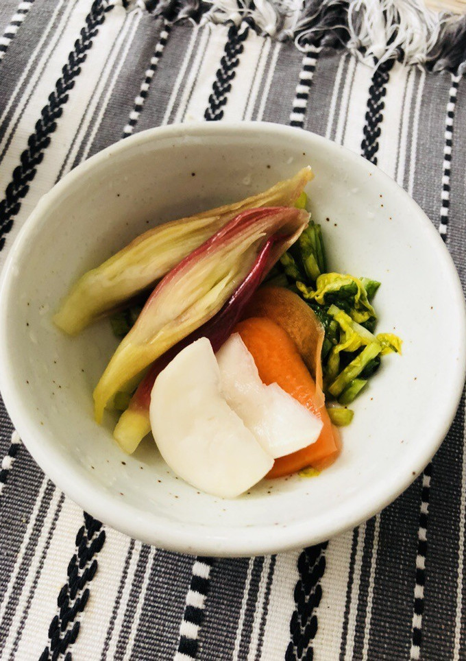 簡単 甘酢 ミョウガ かぶ にんじん-レシピのメイン写真