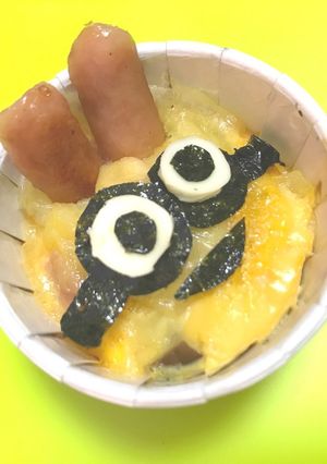 イースター☆ミニオン☆お弁当-レシピのメイン写真