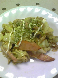 Wの食感☆キャベツのお好み風♪-レシピのメイン写真