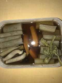 ウドと根菜の煮物-レシピのメイン写真